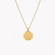 Gold plated necklace bolas de viana GB