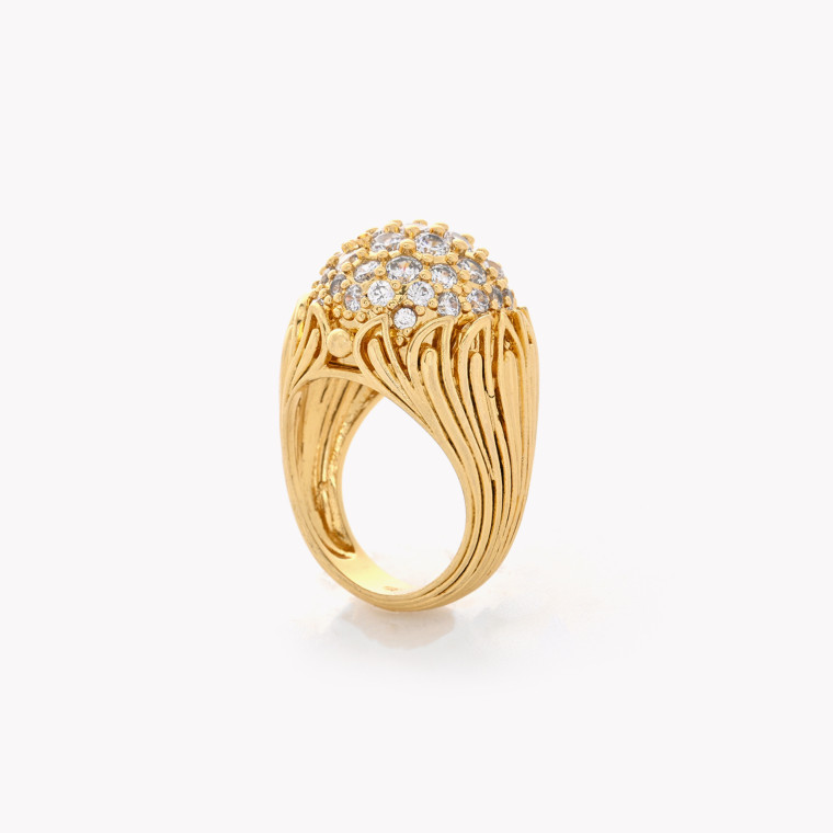 Anillo semi joya serpiente GB