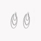 Twisted stainless steel hoops GB