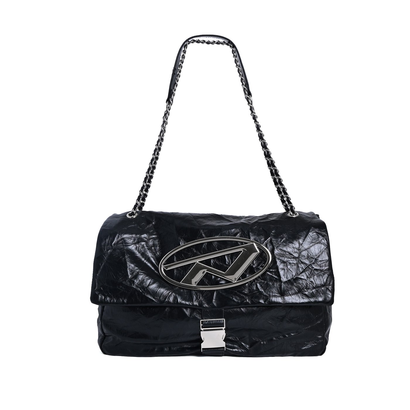 Shoulder bag with chain strap and GB detail