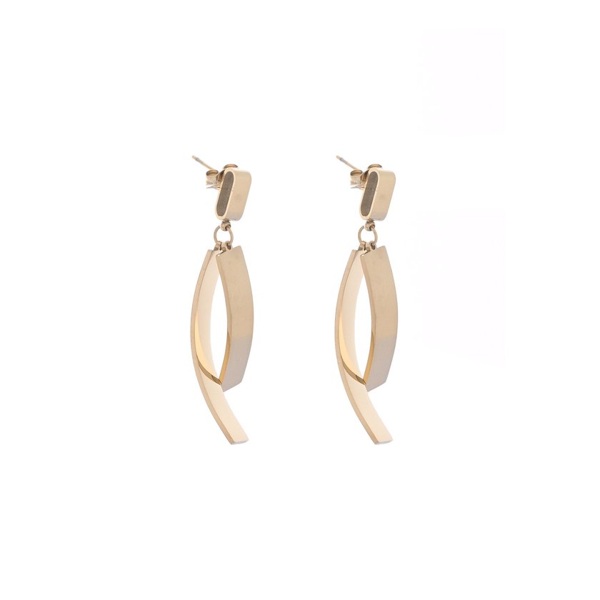 Steel earrings hearts pending GB