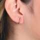 Abstract steel earrings GB