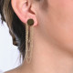 Steel earrings long ball GB