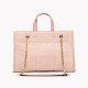 Suede bag with two handle options GB