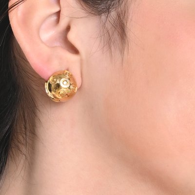 Boucles d'oreilles bola de viana GB