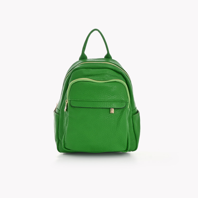 Synthetic backpack with external pockets GB