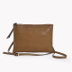 Borsa stile pochette GB con texture cocco