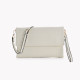 Clutch style bag with GB closure and flap