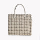 Borsa GB in tessuto stampa plaid