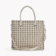 Borsa GB in tessuto stampa plaid