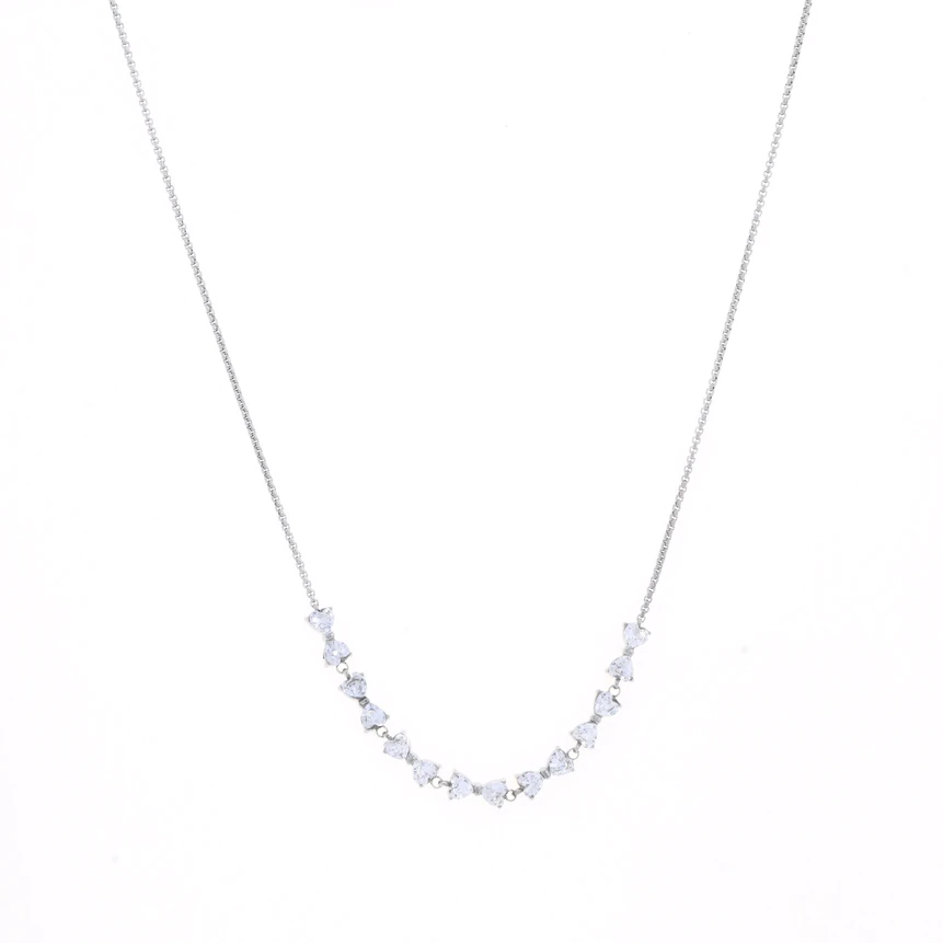 Collier acier avec noeud GB