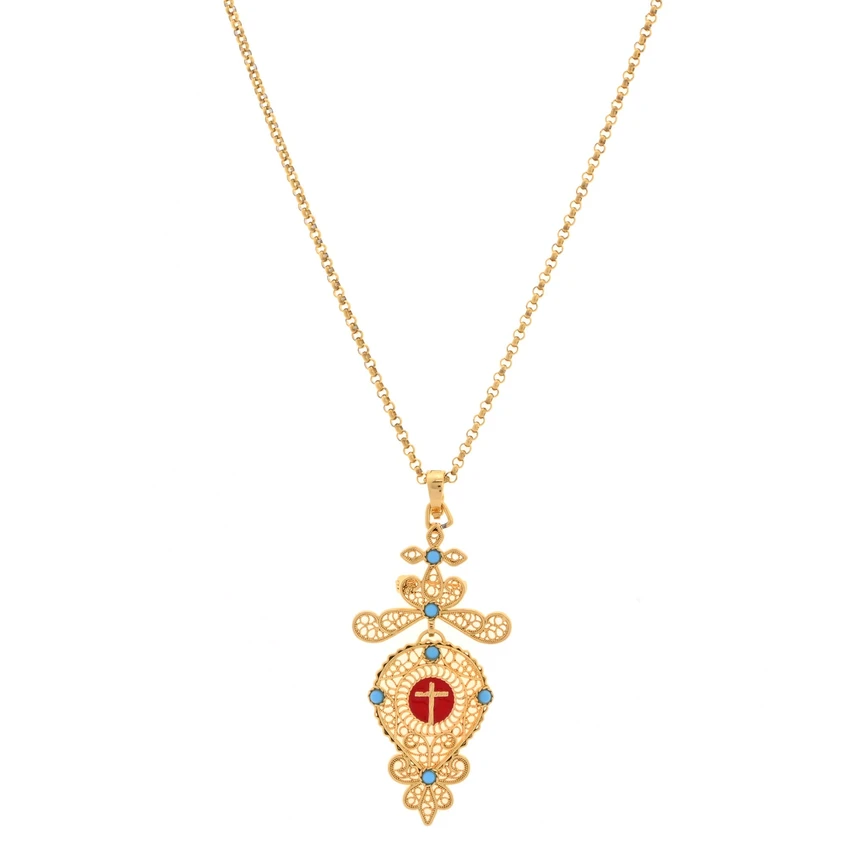 Traditional necklace monstrance GB