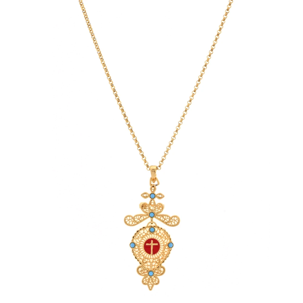 Traditional necklace monstrance GB