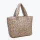 Large Shopper bag with animal print GB