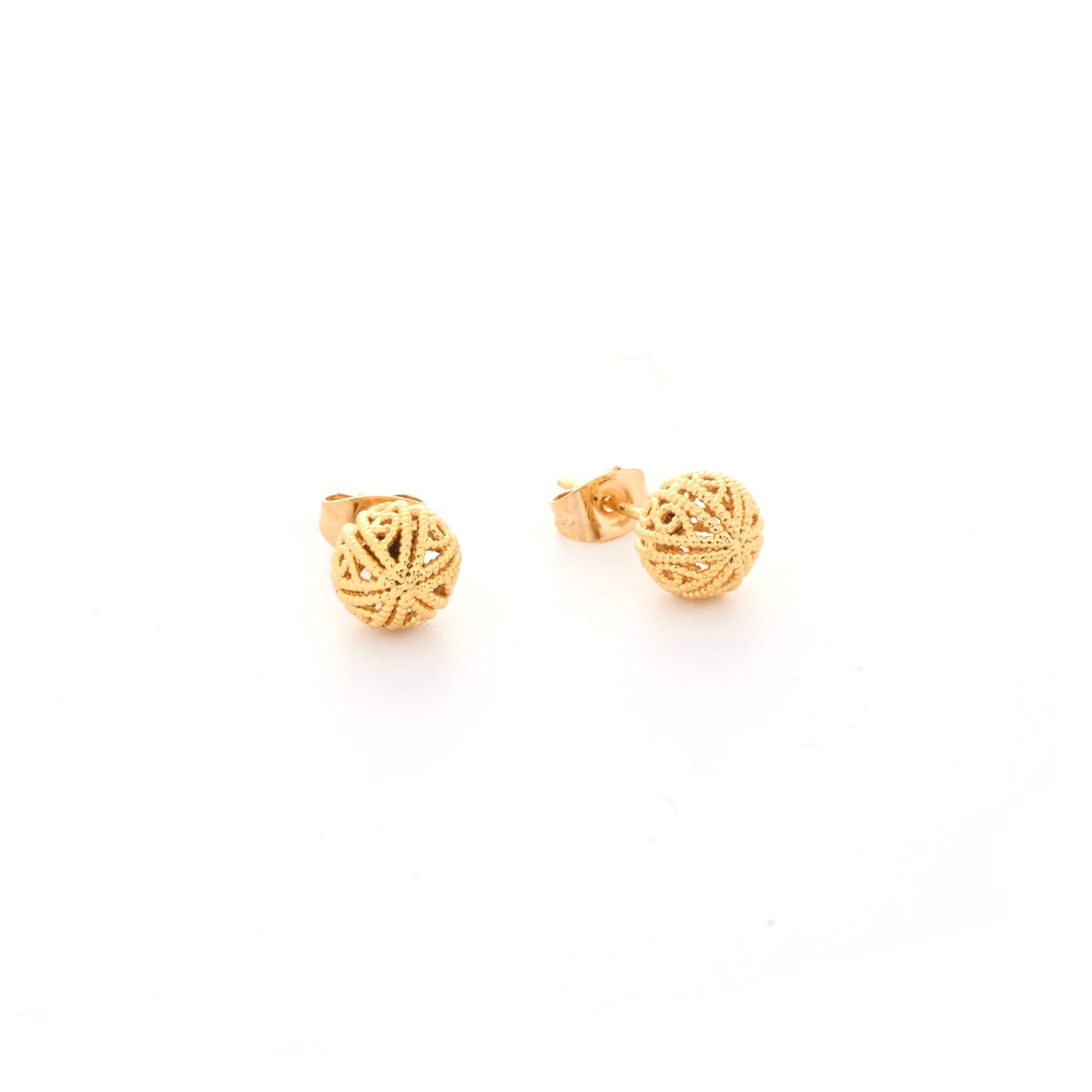 Boucles d’oreilles semi précieuse bolas de viana GB