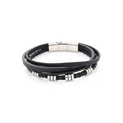 Bracelet homme acier entrelacé GB