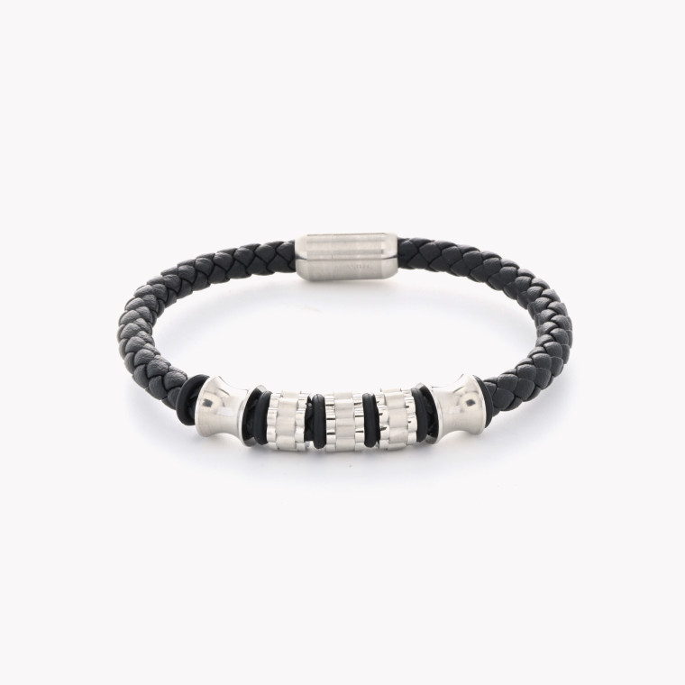 Détail du devant du bracelet pour homme GB