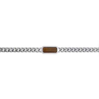 Bracelet homme chaîne acier GB