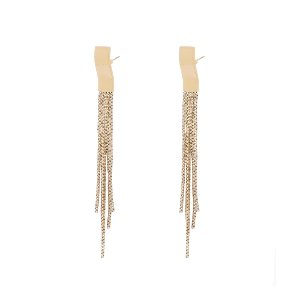 Long earrings on chains GB