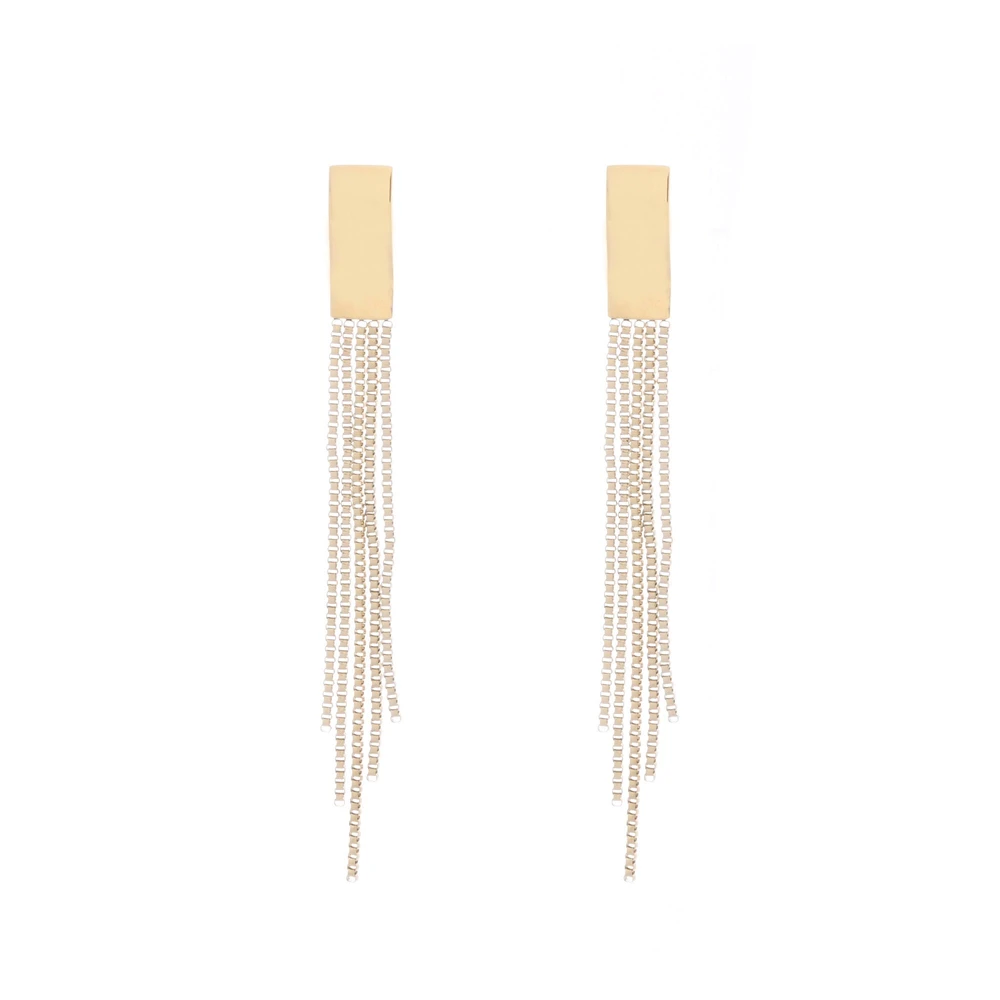 Long earrings on chains GB