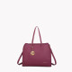 Square shoulder bag with interlaced detail GB