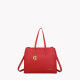 Square shoulder bag with interlaced detail GB