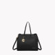 Square shoulder bag with interlaced detail GB