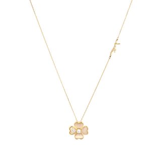 Brilliant flower necklace GB