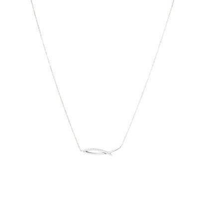 GB delicate diamond necklace 