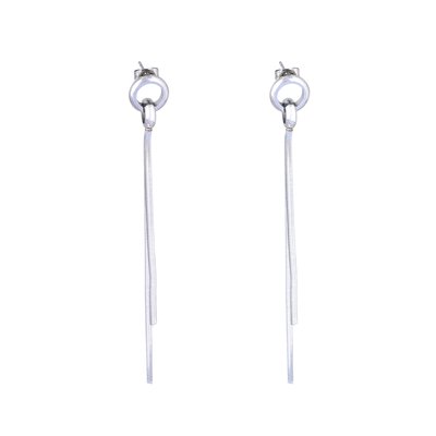 Long intertwined earring GB