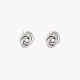 GB intertwined earrings