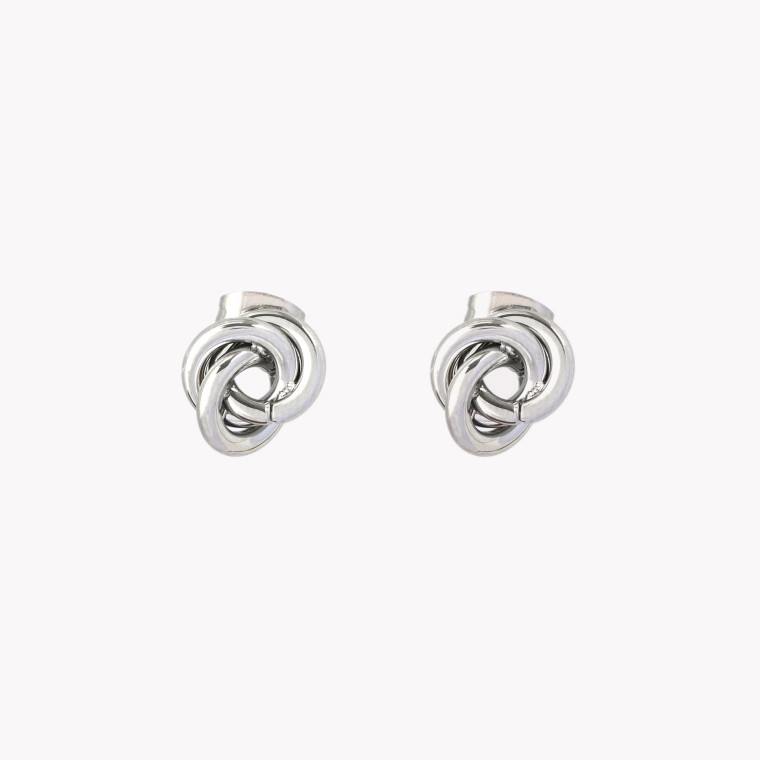 Boucles d&#039;oreilles entrelacées GB