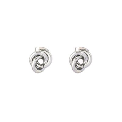 Boucles d'oreilles entrelacées GB