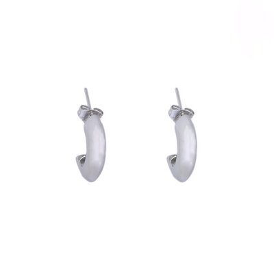 GB small thick hoop earring