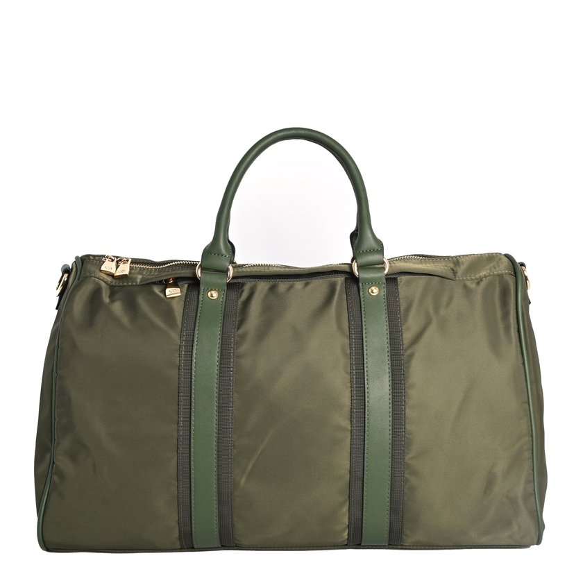 Borsa da viaggio in nylon con dettagli sintetici GB Borsa da viaggio in nylon con dettagli sintetici GB
