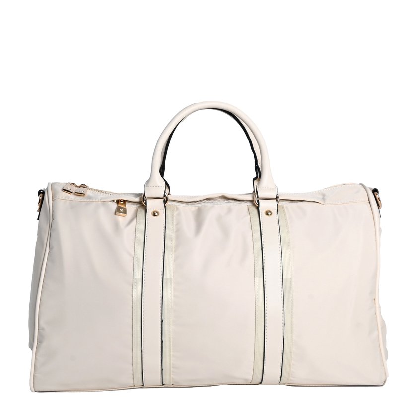 Borsa da viaggio in nylon con dettagli sintetici GB