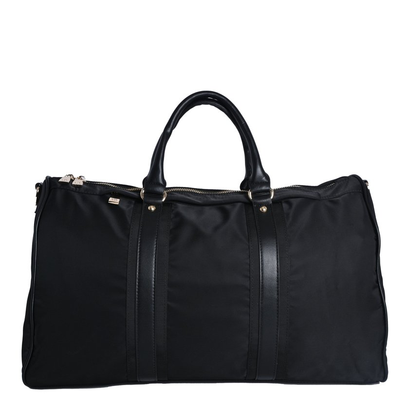 Borsa da viaggio in nylon con dettagli sintetici GB Borsa da viaggio in nylon con dettagli sintetici GB