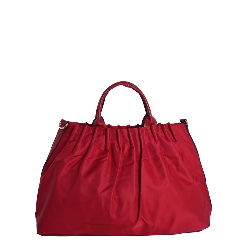 GB Pleated Texture Nylon Suitcase