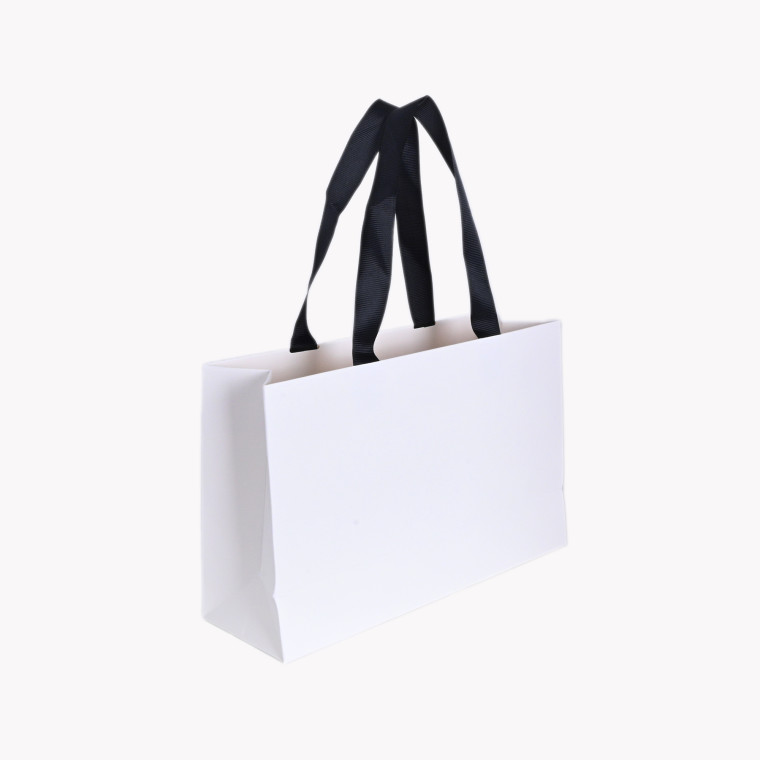 Basic paper bags with black handle GB