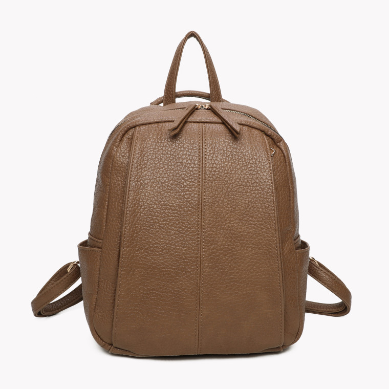 Synthetic backpack with several side pockets GB