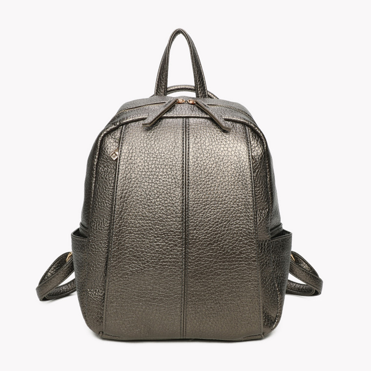 Synthetic backpack with several side pockets GB