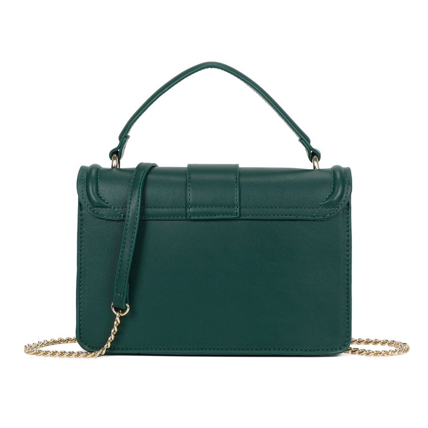 Square bag with flap closure detail GB Square bag with flap closure detail GB