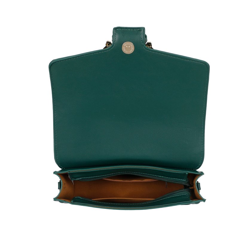 Square bag with flap closure detail GB Square bag with flap closure detail GB