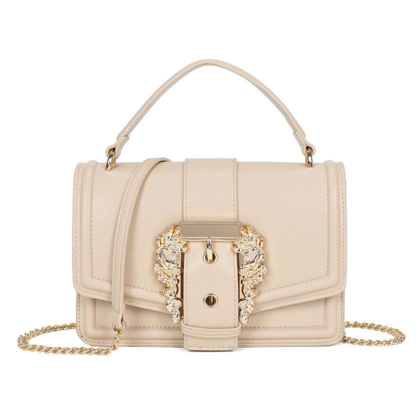 Square bag with flap closure detail GB