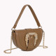 Half moon bag with chain strap GB