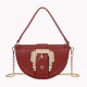 Half moon bag with chain strap GB