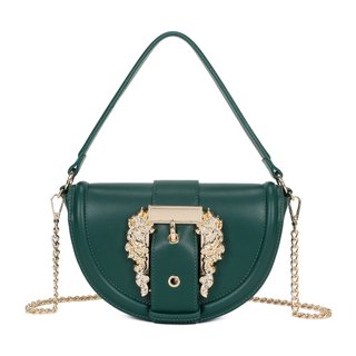 Sac demi-lune avec bandoulière chaîne GB