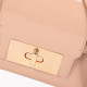 Crossbody bag with flap closure and GB details