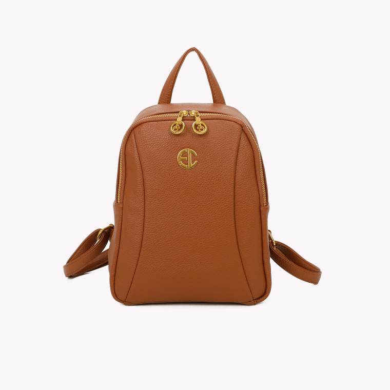 Mochila básica com detalhe dourado GB