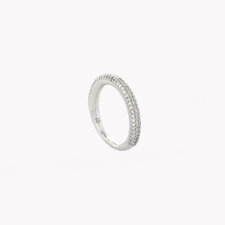 Semi-jewel ring with zirconia GB